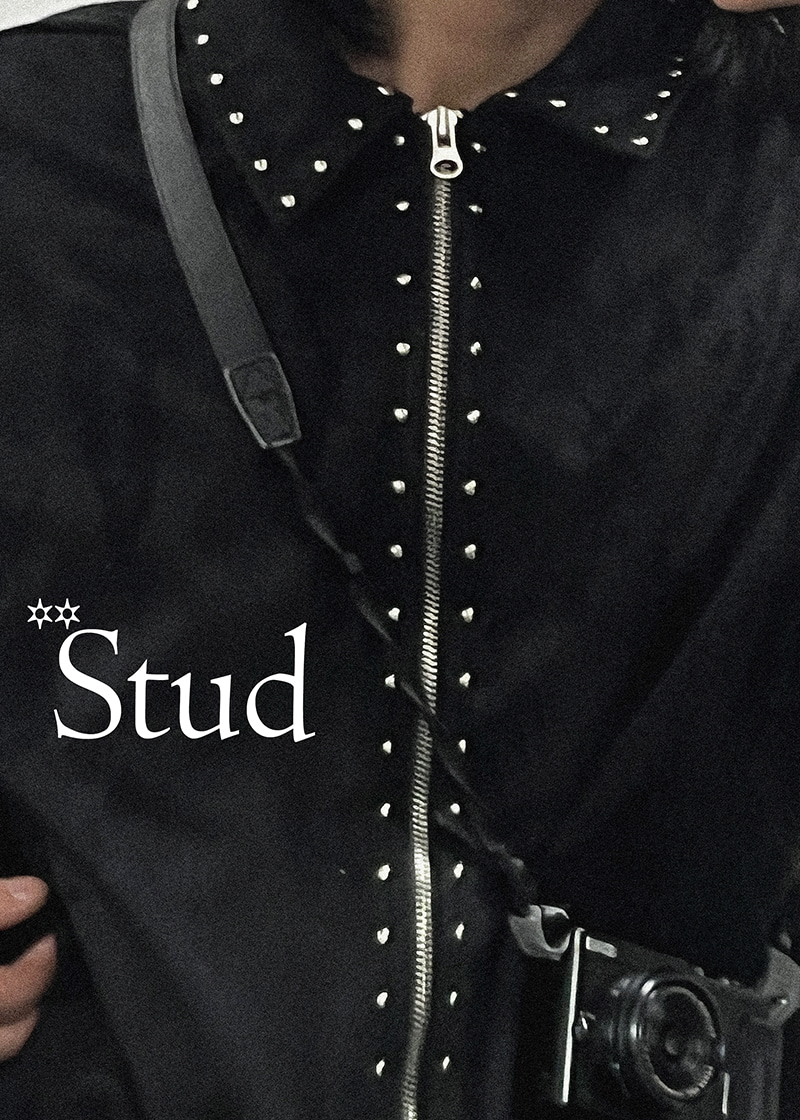 Suede Stud 2way jacket(2 color)