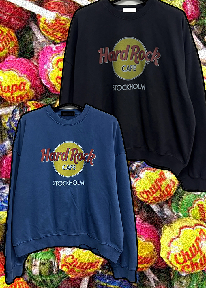 Hard Rock dyeing sweat shirts(2 color)