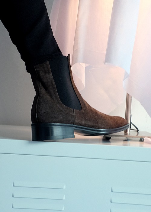 suede chelsea boots(4 color)