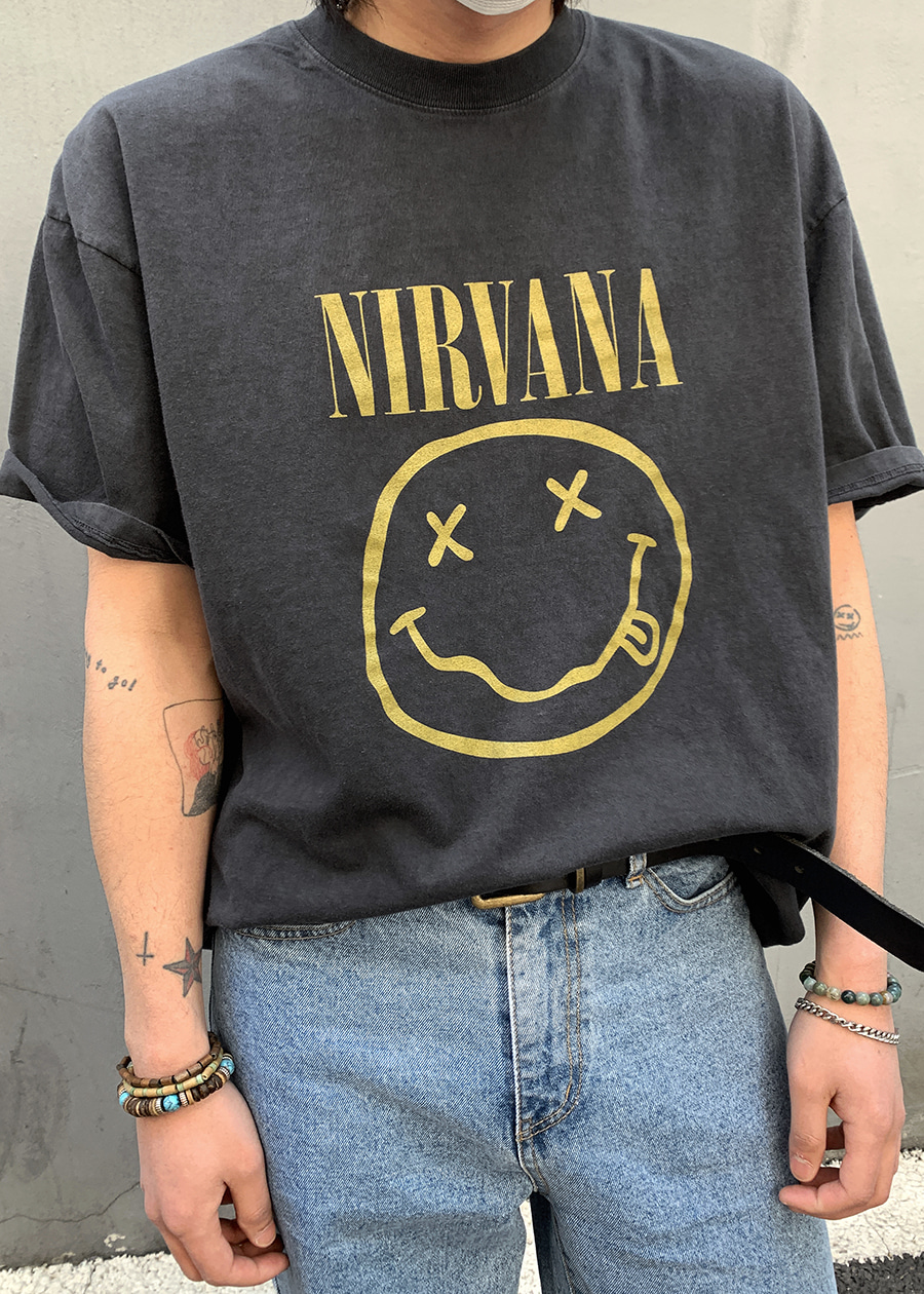 Smile Nirvana Dying T(1 color)
