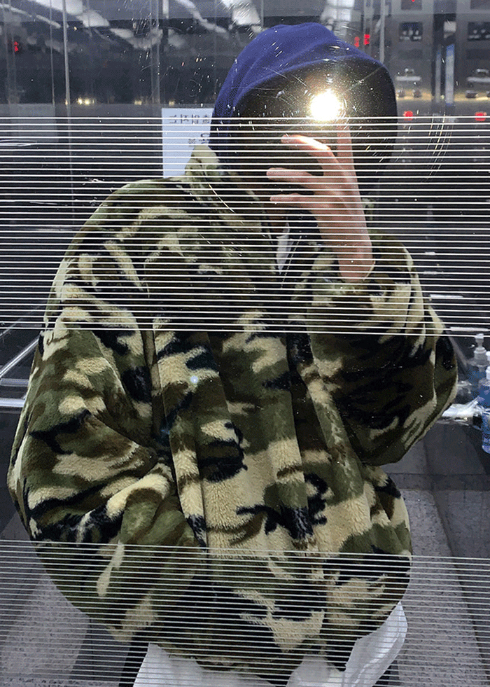 mink military fur jacket