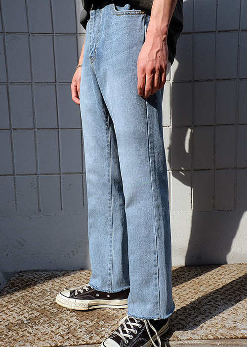 [hot choice] easy cutting jean(2 color)