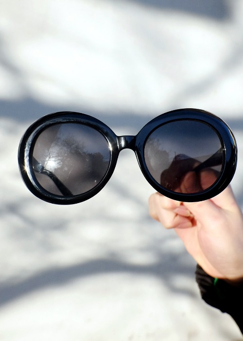 big circle sunglasses(4 color)