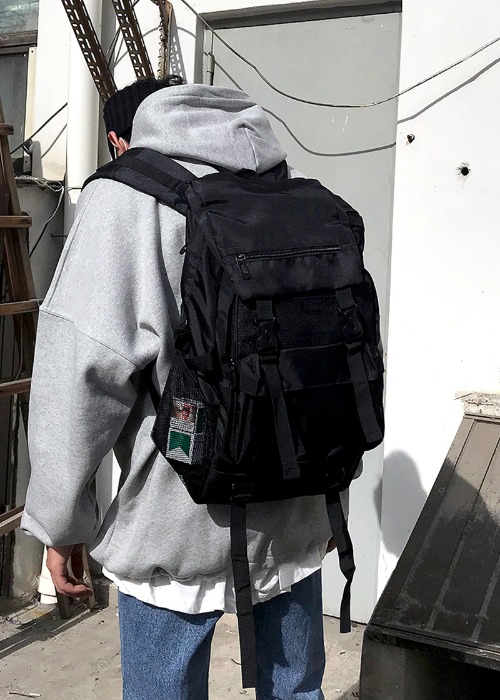 sporty backpack(black !)
